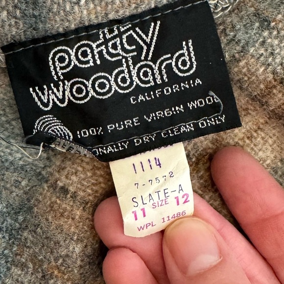 VTG 70s Patty Woodard California Women's 100% Virgin Wool Suit. - Picture 16 of 17